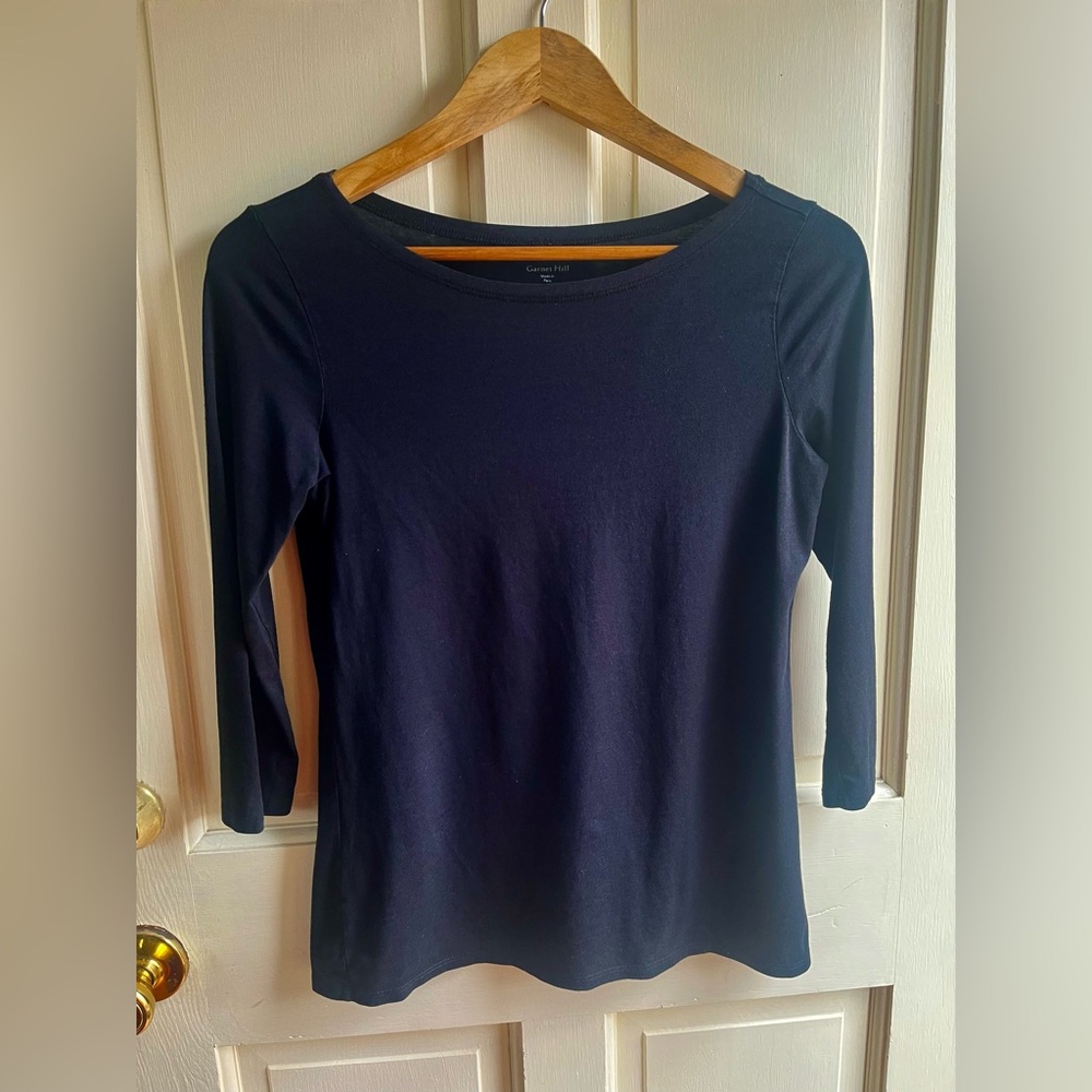 Garnet Hill Boatneck Women's Top